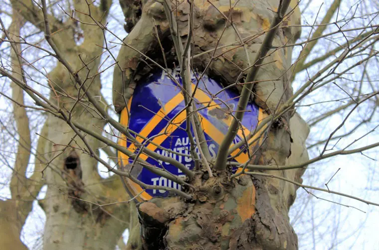 Citroën verkeersbord